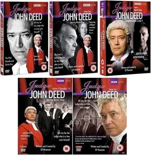 JUDGE JOHN DEED COMPLETE SERIES 1 2 3 4 5 & 6 DVD Collection Boxset Region 2 Brand New
