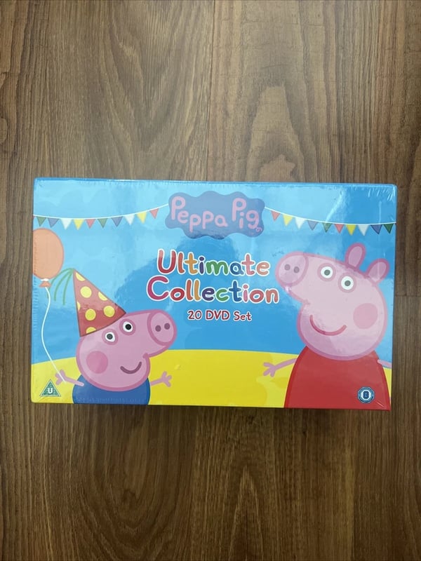 The Peppa Pig Ultimate Boxset (DVD, 2014) Region 2 Brand New