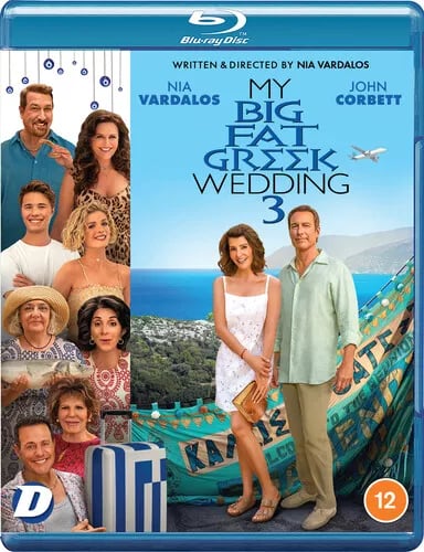 My Big Fat Greek Wedding 3 [12] Blu-ray Brand New