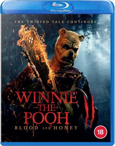 BLU-RAY WINNIE THE POOH BLOOD AND HONEY 2 II STOCK Brand New
