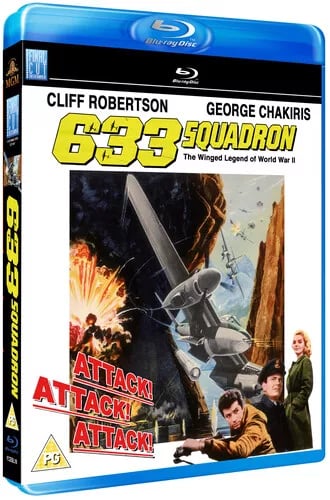 633 squadron [PG] Blu-ray Brand New