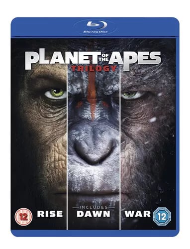 Planet of the Apes Trilogy [12] Blu-ray Box Set - James Franco Brand New