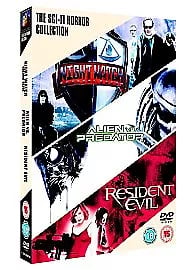 Night Watch/Alien Vs Predator/Resident Evil (Box Set) (DVD, 2006) Reg 2 Region 2 Brand New