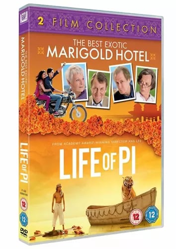 The Best Exotic Marigold Hotel / Life of Pi DVD (2015)