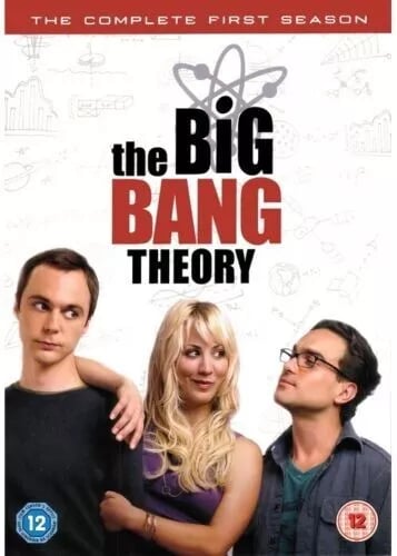 THE BIG BANG THEORY SEASON SERIES ONE 1 3 DISC BOX SET DVD Region 2 Brand New