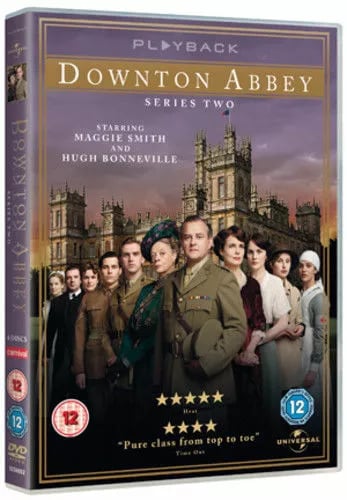 Downton Abbey: Sesong 2 DVD med Maggie Smith