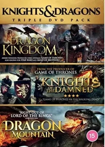 Knights and Dragons : TRIPLE DVD PACK (2020)