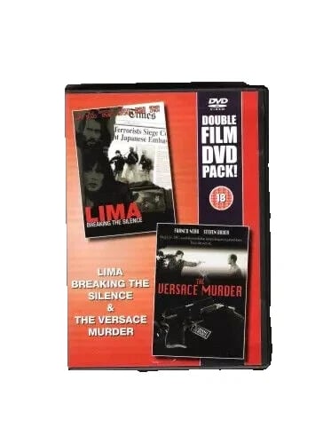 Lima breaking the silence And; the Versace murder DOUBLE DVD PACK 1986 X2 films Region 2 Brand New