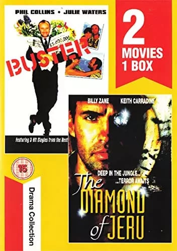 BUSTER PHILL COLLINS /THE DIAMOND OF JERU DVD Action & Adventure (1988) Region 2 Brand New
