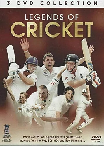 Legends Of Cricket (Trippel DVD-boks) Engelsk Cricket Historie