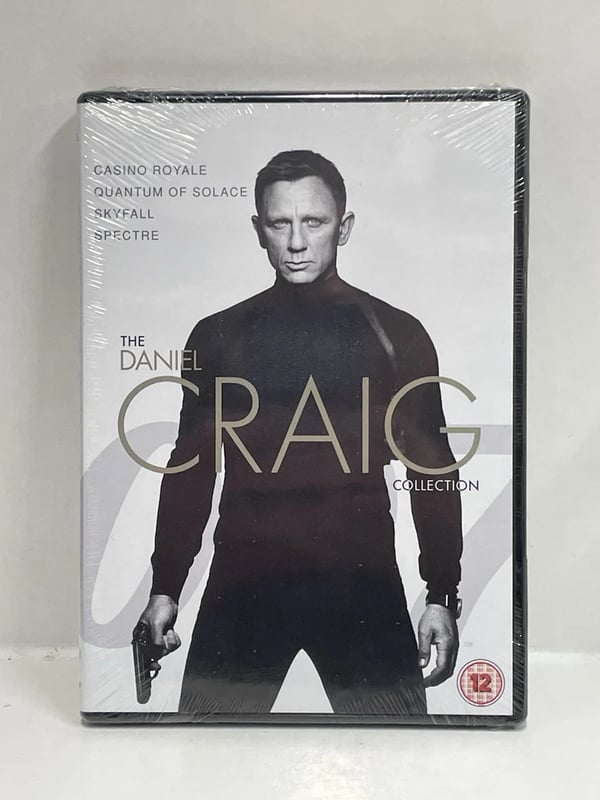The Daniel Craig Collection : 007 James Bond 4 Film Boxset : Region 2 Brand New