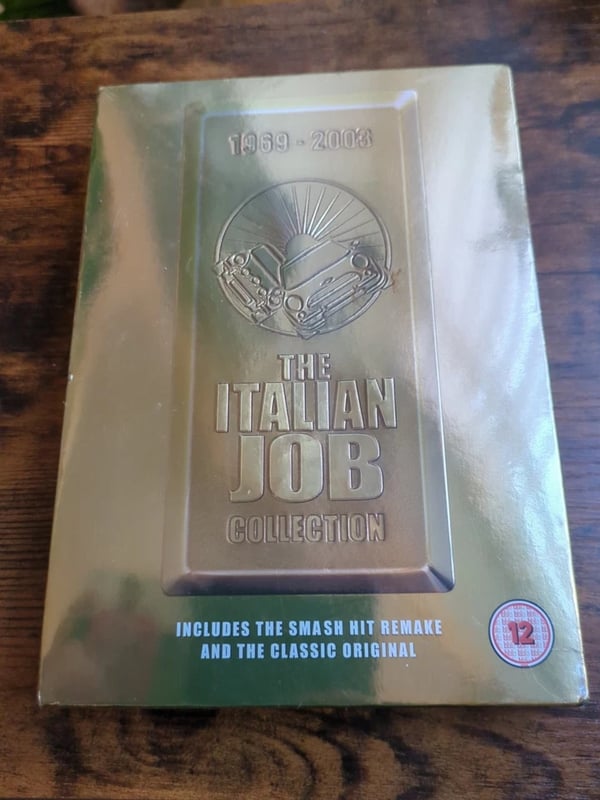 The Italian Job/The Italian Job (Box Set) (DVD, 2004) Region 2 Brand New
