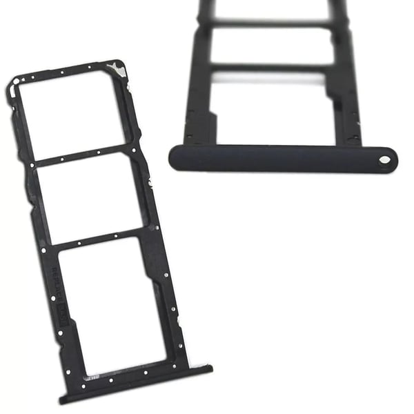 Dual SIM SD Tray For Honor 8X Replacement & Card Holder Black