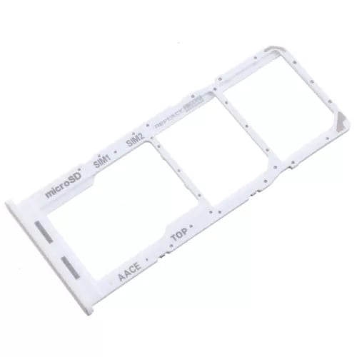 Dual SIM Micro SD Card Tray Holder White For Samsung A13 Replacement Repair