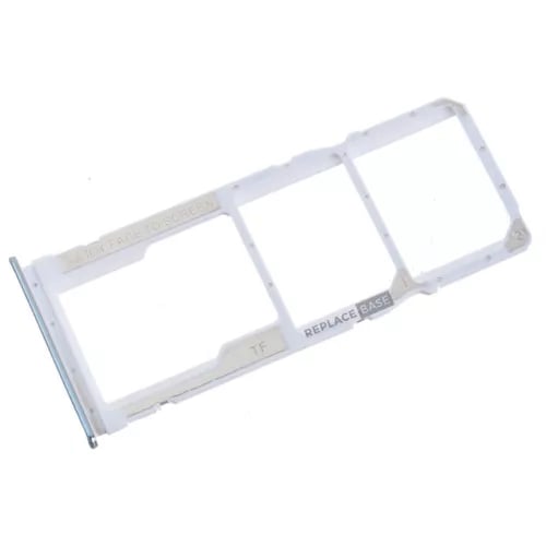 Dual SIM & SD Card Tray For Xiaomi Redmi Note 10 Replacement Holder Slot Blue