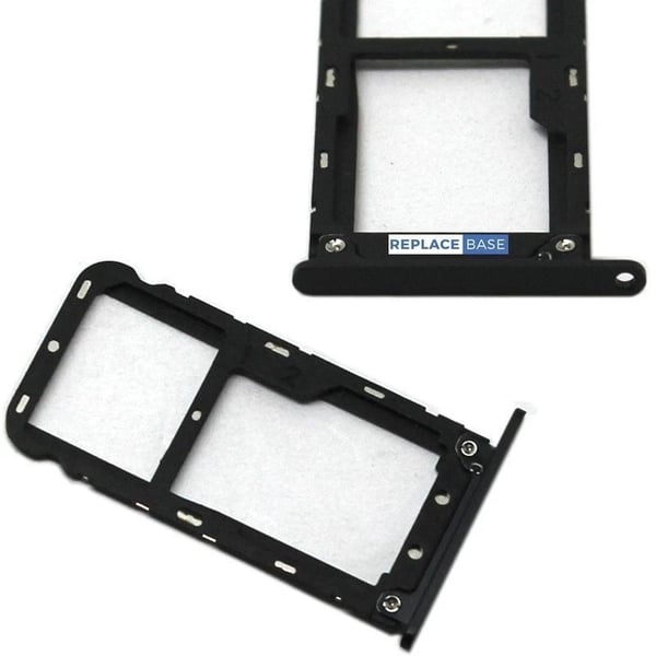 SIM SD Tray For Xiaomi Mi A1 Black Replacement Card Holder Slot Repair Part