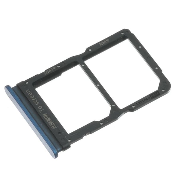 Dual SIM Card Tray Holder Blue Replacement For Huawei Enjoy 20 Pro 5G