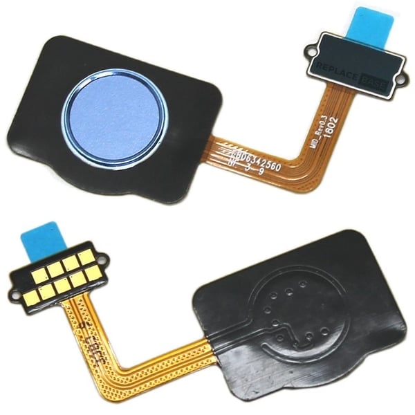Fingerprint Reader For LG Stylo 4 Replacement BAQ Scanner Button Blue
