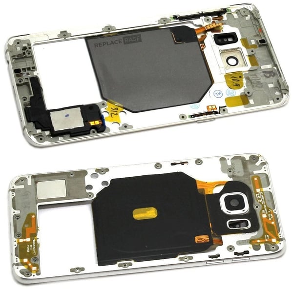 Mid Frame For Samsung Galaxy S6 Edge Plus Replacement With Parts Silver Chassis