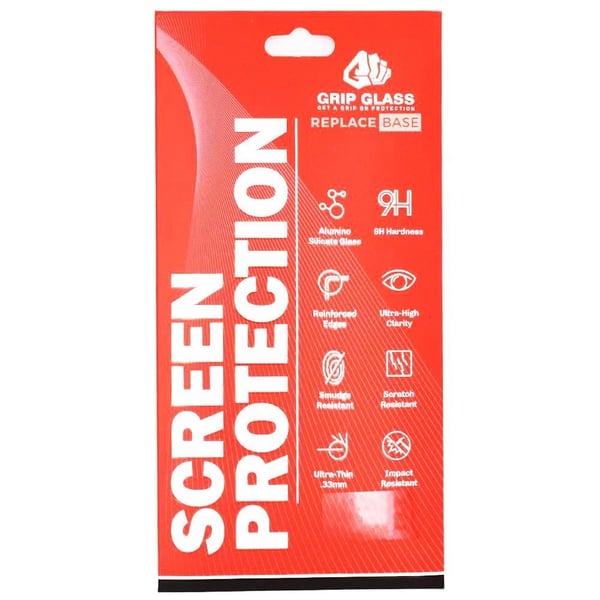 Grip Tempered Glass Screen Protector For Apple iPhone 13 Mini Full Cover Set
