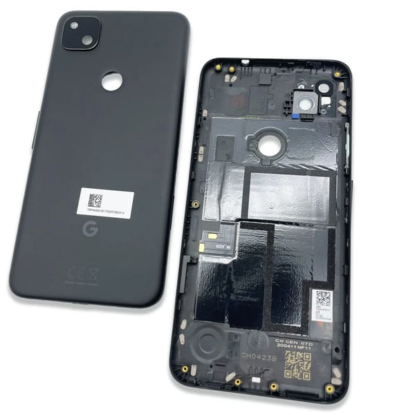 Original Battery Cover For Google Pixel 4a Replacement Just Black Grade A