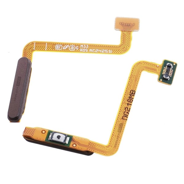 Power Button Fingerprint Scanner Sensor Brown For Samsung M33 5G Replacement