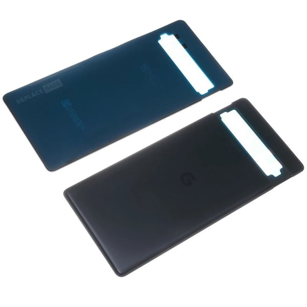 Battery Cover Rear Panel Adhesive Black For Google Pixel 7a Replacement Part