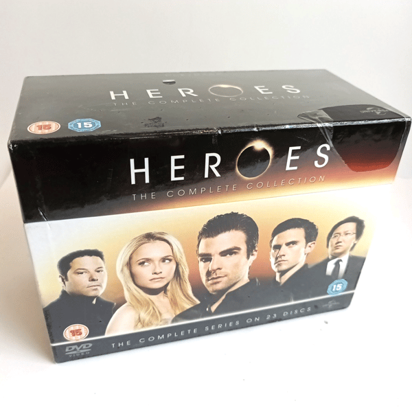 Heroes: Kokoelma Kausi 1-4 (23-levyn Box Set)