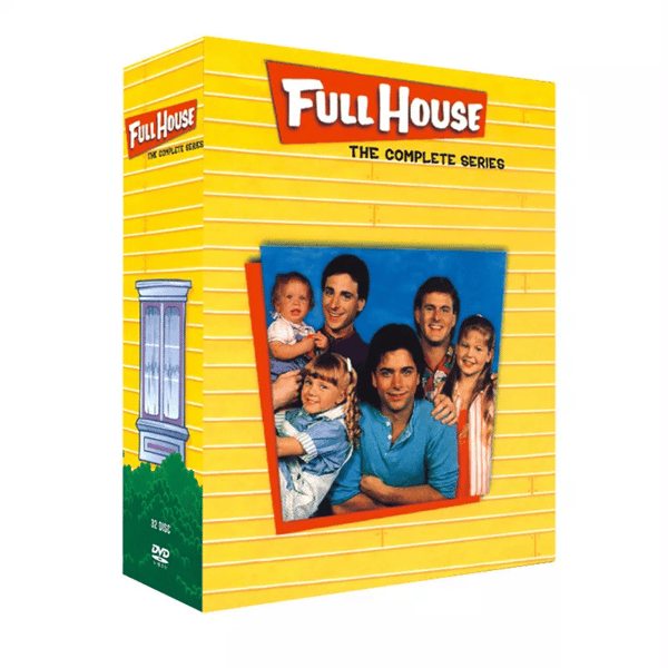 Full House (1987): Sæson 1-8 – Komplet 32-disc DVD-boks