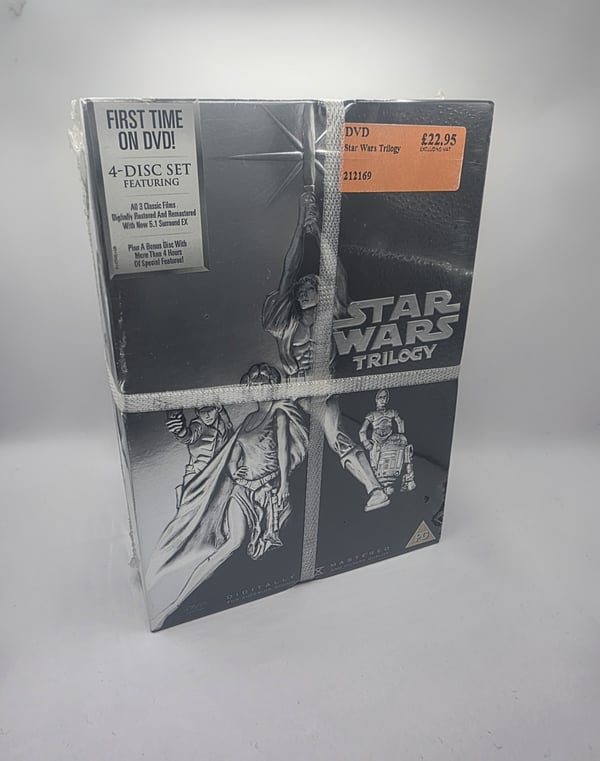 Star Wars: Trilogy 4 Disc Boxset (DVD) **SEALED NEW** Brand New