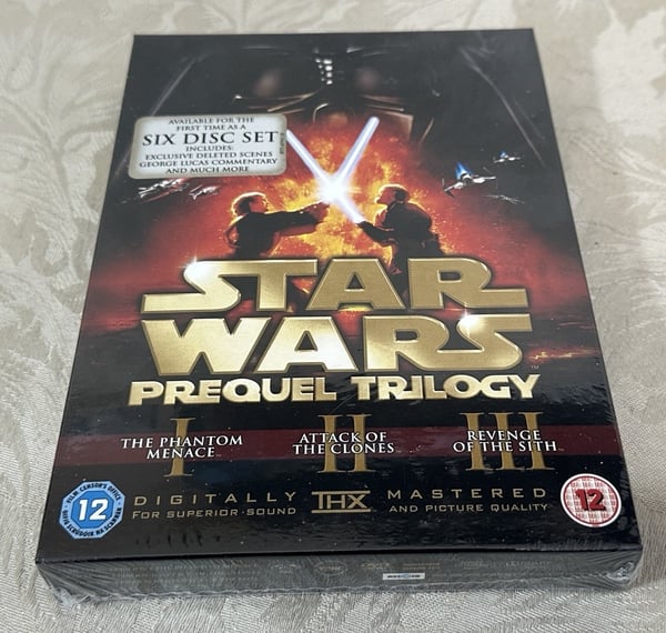 Star Wars - Prequel Trilogi - DVD Boksæt - Episoder I, II & III