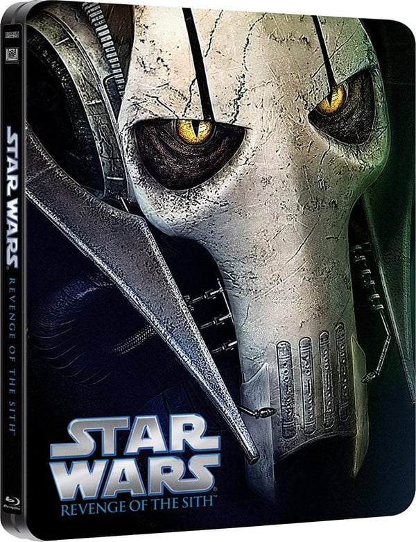 Star Wars: Episod III - Mörkrets hämnd (Blu-Ray, Steelbook) Star Wars: Episod III - Mörkrets hämnd (Blu-Ray, Steelbook)