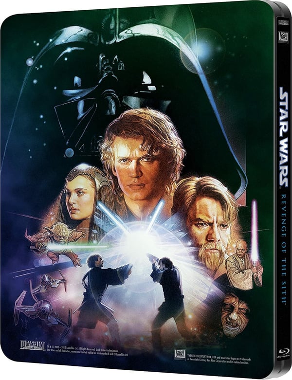 Star Wars: Episod III - Mörkrets hämnd (Blu-Ray, Steelbook)