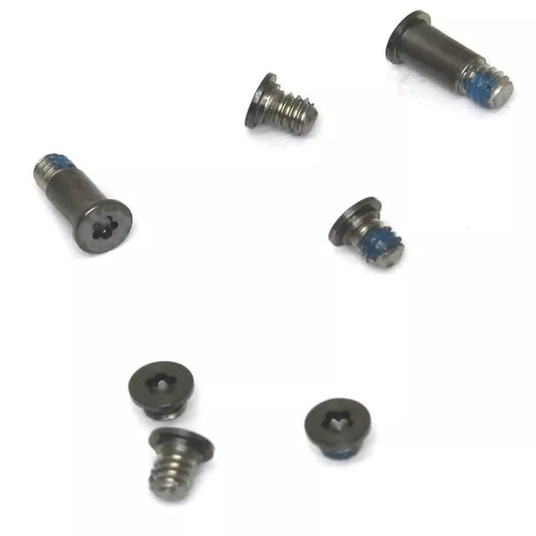Base Bottom Screws For Apple MacBook A1534 Replacement Pentalobe 1.2 Grey Set