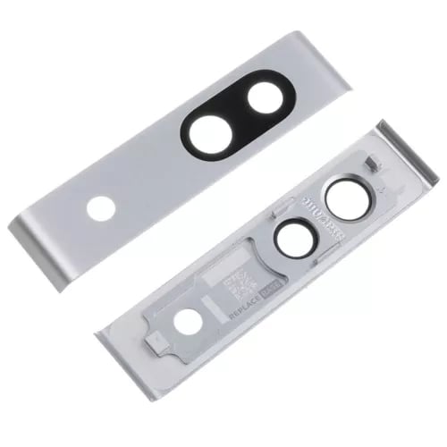 Camera Lens With Bracket Frame White For Google Pixel 7a Replacement Repair Camera Lens With Bracket Frame White For Google Pixel 7a Replacement Repair