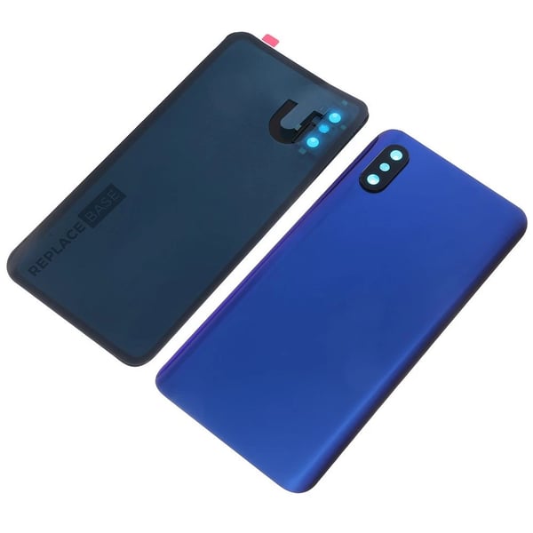 Battery Cover For Xiaomi Mi 8 Pro BAQ Replacement Rear Case Housing Shell Blue