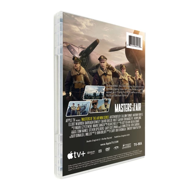 Masters of the Air DVD Complete Series (3-Disc) New Box Set 2024 Season