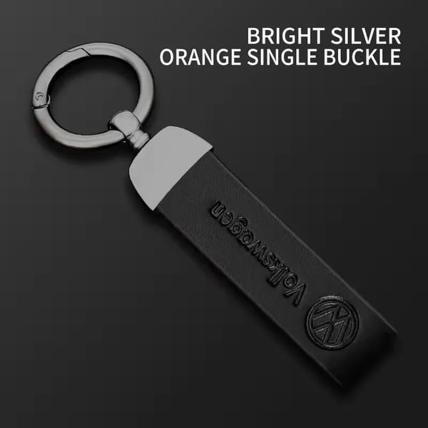 High Grade Leather Keychain With Car Logo Keyring Accessories For VW GTI Polo Golf Passat Tiguan Arteon Touareg Taigo Caddy - Color Name : Matte Black High Grade Leather Keychain With Car Logo Keyring Accessories For VW GTI Polo Golf Passat Tiguan Arteon Touareg Taigo Caddy - Color Name : Matte Black