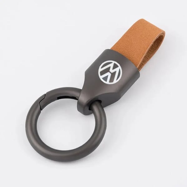 New Car Key Chain Ring Holder Suede Keychain Pendant Keyring Volkswagen GOLF 5 Tiguan Polo Golf 6 Golf 7 Jetta Accessories Color Name : VW Orange