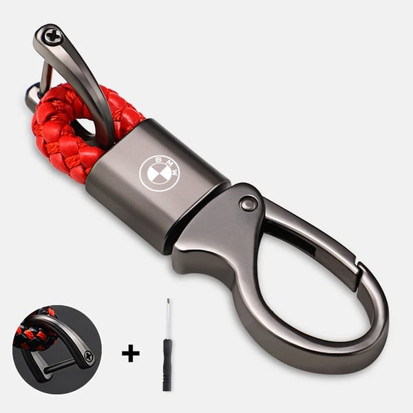 Zinc Alloy Key Ring Car Emblem Keychain For BMW F12 F13 G11 G12 G08 E89 E86 F26 F16 F40 G30 F10 F20 F46 G14 G07 X1 X2 X3 X5 X4 Color Name : BMW 2Y-Red