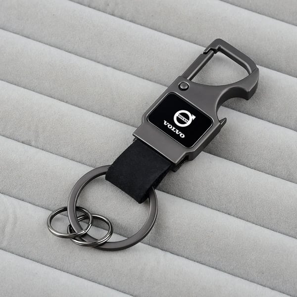 Metal Multi-Functional Bottle Opener Car Keychain Key Holder Keyring For Volvo AWD V60 V40 XC90 S60 XC60 S90 V90 T6 XC40 Rdesign Color Name : -gun black
