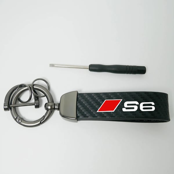 Car Keychain Carbon Fiber Grain Keyring Motorcycle Keychain for Audi Q2 Q3 Q3 Q4 Q5 Q6 Q7 Q8 S6 SQ2 TT Car Accessories Color Name : S6 Car Keychain Carbon Fiber Grain Keyring Motorcycle Keychain for Audi Q2 Q3 Q3 Q4 Q5 Q6 Q7 Q8 S6 SQ2 TT Car Accessories Color Name : S6
