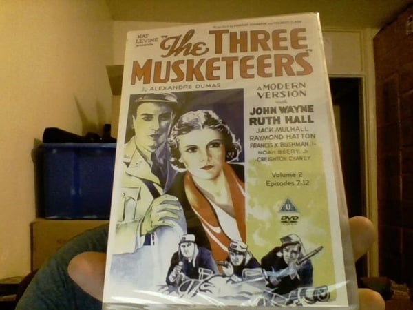 The Three Musketeers (1933) DVD Vol. 2 Episodes 7-12 John Wayne - Brand New