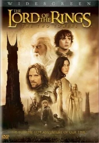 The Lord of the Rings - The Two Towers Elijah Wood DVD Brand New