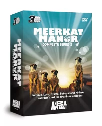 Meerkat Manor Series 2 Triple Pack DVD (2011) Brand New