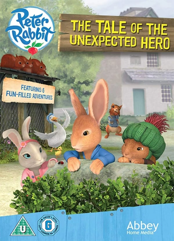 Peter Rabbit - The Tale Of The Unexpected Hero (DVD) Brand New