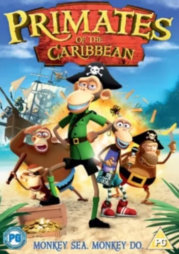 Primates Of The Caribbean (DVD) - Brand Brand New