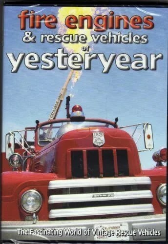 Fire Engines & Rescue Vehicles Of Yesteryear DVD Documentary (1999) Brand New