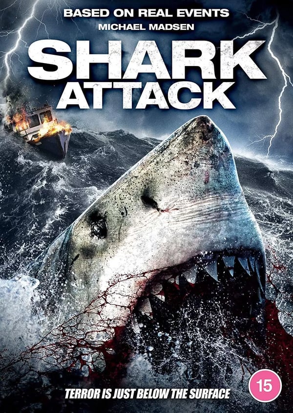 Shark Attack (DVD) - Brand Brand New