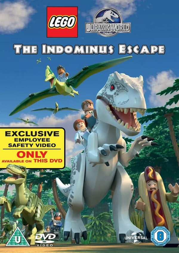 Lego Jurassic World - The Indominus Escape (DVD) Brand New Lego Jurassic World - The Indominus Escape (DVD) Brand New